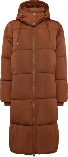 Kaffe Curve Kcnikole Padded Coat FRIAR BROWN 54