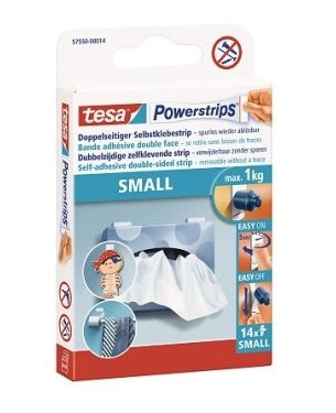 Powerstrips Tesa Small Monteringsstrips Pakke Á 14 Stk.