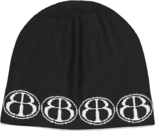 Organic Basics Soft Knit Jacquard Beanie Black ONE SIZE Organic Basics Soft Knit Jacquard Beanie Black ONE SIZE