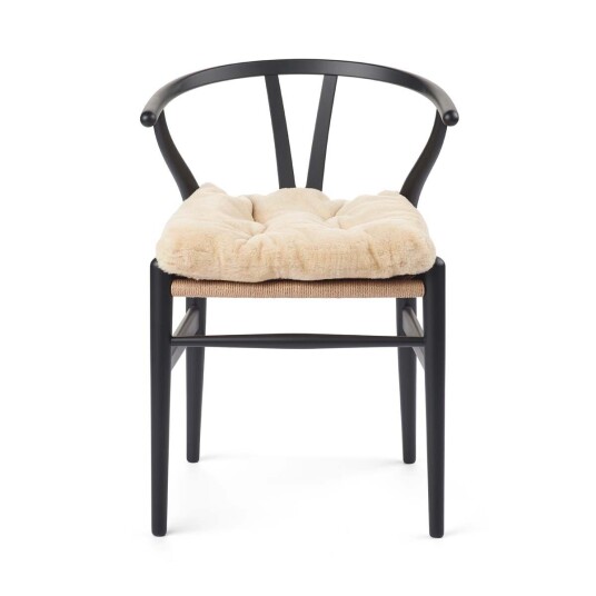 Warm & Comfy Setepute m/fyll Mokkasin New Zealand 45x45 cm Naturlig