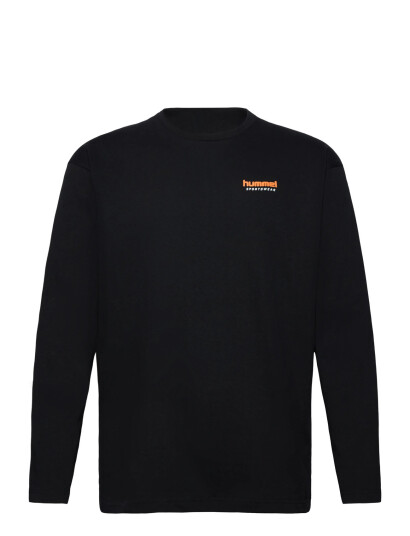 Hummel Hmlloose T-Shirt L/S Sw - Black - L Hummel Hmlloose T-Shirt L/S Sw - Black - L