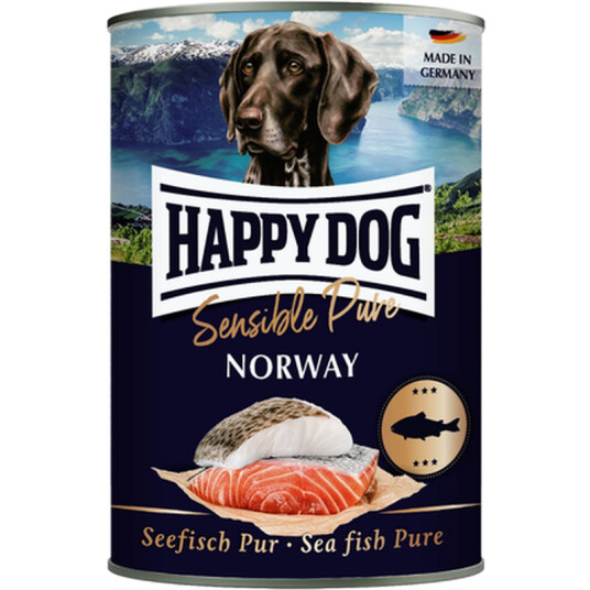 Happy Dog Grainfri Våtfôr 100% Laks 375 g til Voksne Hunder