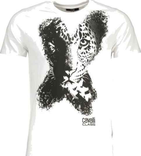 Cavalli Class Herre Topper Hvit L,