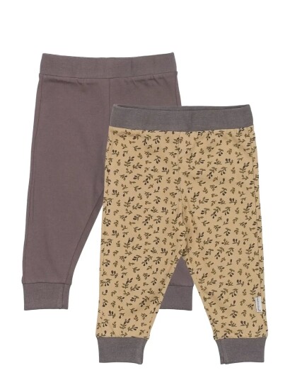 mikk line 2 Pack Legging Brown 62