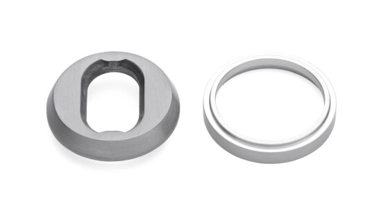 Habo Sylinderskilt Universal Børstet Aluminium