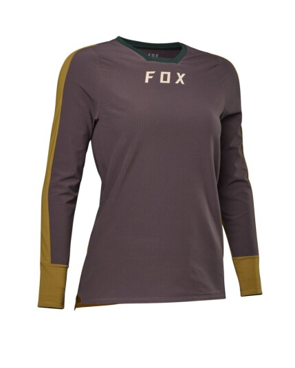 FOX Defend Thermal Jersey Til Kvinner Gul/lilla