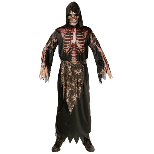 Bloody Bones Kostyme m/ maske Str. 56 voksen