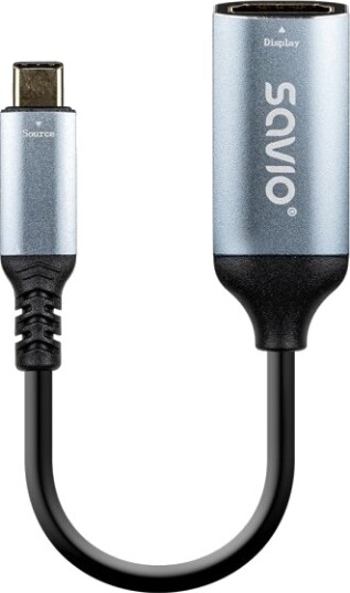Usb Adapter Savio Ak 78 Usb C Til Hdmi Svart Savak 78