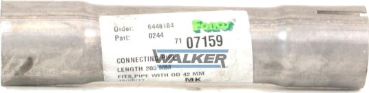 Eksosrør WALKER 07159