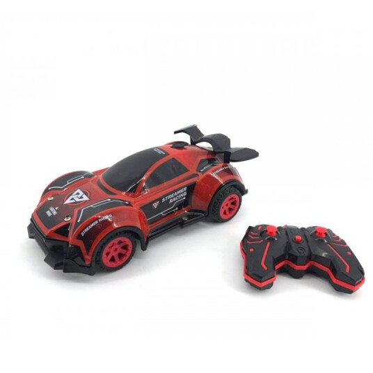 Light Racing 1:16 Radiostyrt Off Road Bil med LED Lys - Rød Light Racing 1:16 Radiostyrt Off Road Bil med LED Lys - Rød