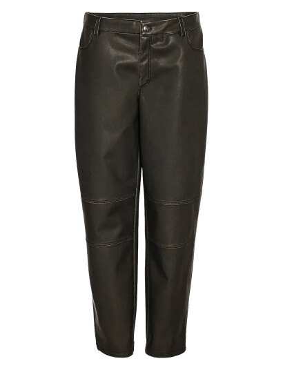 NOISY MAY Nmkiki Nw Cargo Fit Pu Pant W - Black - M