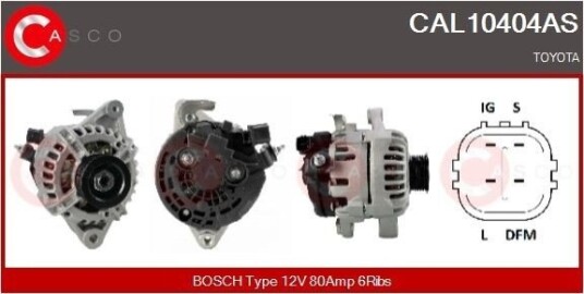 Dynamo CASCO CAL10404AS