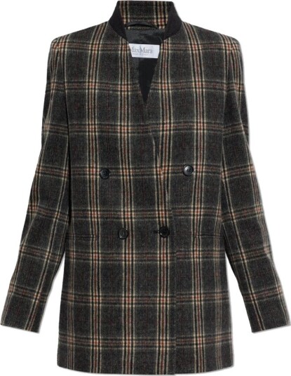 Max Mara Dame Frakker Brun 2XS,