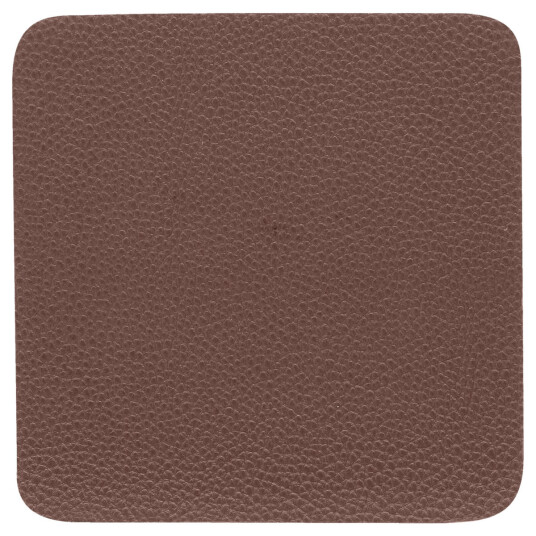 Vega Underlegg Kaja kvadratisk; 11x11 cm (BxL); Brun; 4 Stykk / Forpakning