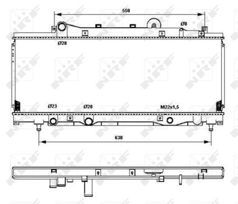 Radiator NRF 53202