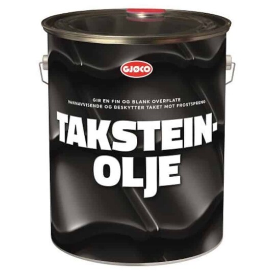 Gjøco Taksteinolje for Takstein og Eternitt 10 liter Rød Gjøco Taksteinolje for Takstein og Eternitt 10 liter Rød