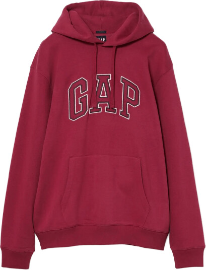 GAP Adult Vintagesoft Arch Logo Hoodie Red S GAP Adult Vintagesoft Arch Logo Hoodie Red S