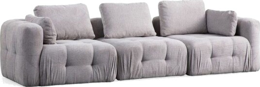 Yvara Sofa 3 sits   Grå