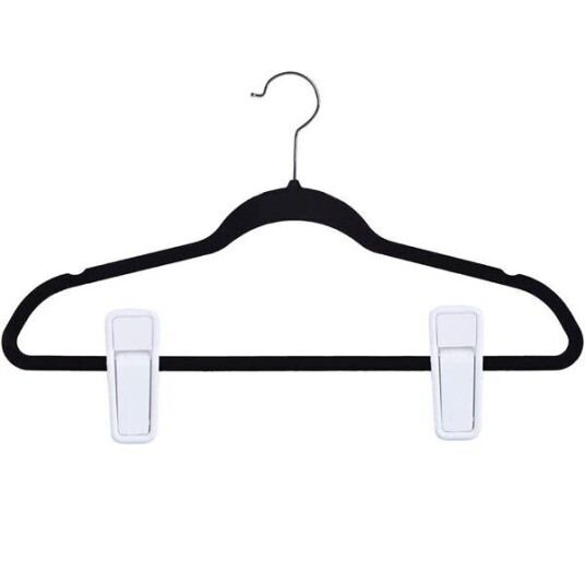 Klesklype i plast for kleshengere 10 pk   Hvit