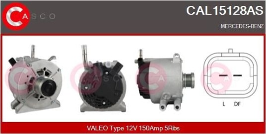 Dynamo CASCO CAL15128AS