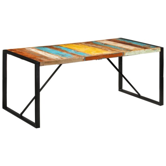 Spisebord 175x90x76 cm gjenvunnet heltre 351693