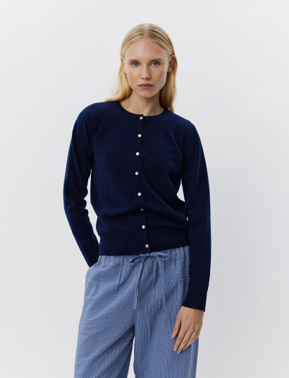 Sofie Schnoor Cissesw Cardigan - Navy - S