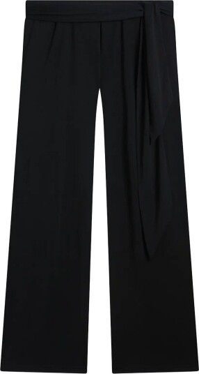 Juicy Couture Emerson Belted Straight Leg Pant Black L