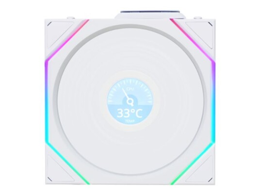 Lian Li UNI FAN TL 120mm Kabinettvifter 3-pk - Trådløs Hvit Lian Li UNI FAN TL 120mm Kabinettvifter 3-pk - Trådløs Hvit