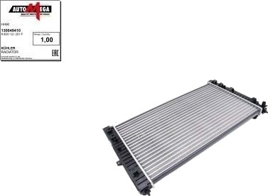 Radiator, motorkjøling AUTOMEGA 130049410