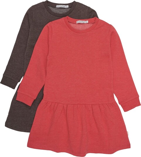 Minymo Svettekjoler 2 pack Tomatpuré Minymo 9 år 134 Kjole Brun Rød