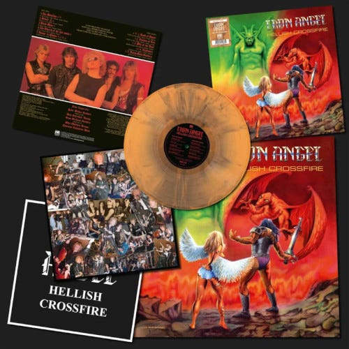 Iron Angel  Hellish Crossfire  LP/Vinyl