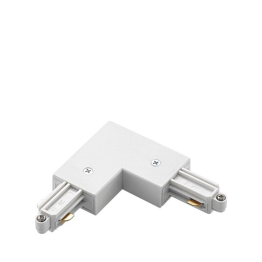 Lindby hjørnekontakt Linaro, hvit, 1-fase system