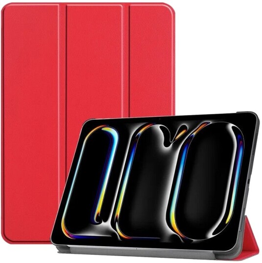 Trolsk Deksel Auto Wake iPad Pro 13 (2024-2025) Rød Trolsk Deksel Auto Wake iPad Pro 13 (2024-2025) Rød