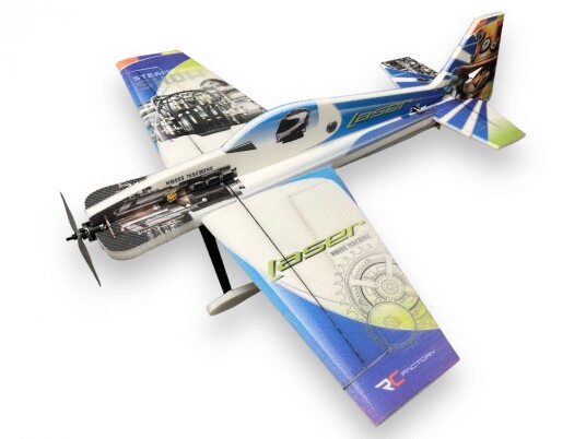 RC-Factory RCF Laser XL Blue ARF