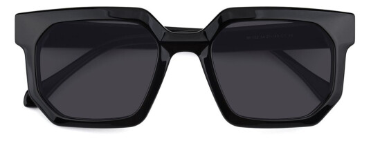 solbriller Noni fra eo Selection Svart Acetate firkantet Large solbriller Noni fra eo Selection Svart Acetate firkantet Large
