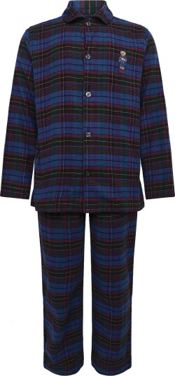 Polo Ralph Lauren Flannel Sle Set Navy XXL