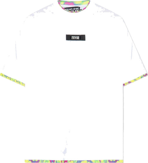 Versace Jeans Couture Herre Topper Hvit S, Versace Jeans Couture Herre Topper Hvit S,
