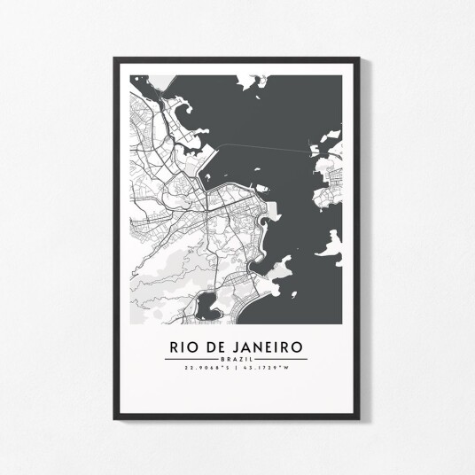 Plakat Rio de Janeiro Kart