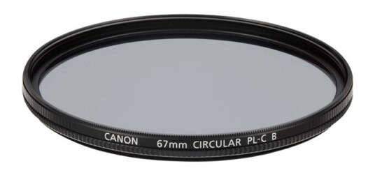 Canon PL-C-B Circular Polarizing Filter 67MM