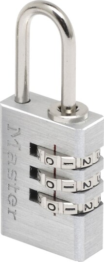 Master Lock 7620Eurd, Kombinasjonslås Til Koffert, Alle Merker, Aluminium, Aluminium, Stål, Ryggsekk, Stresskoffert, Duffelbag, Laptop Bag, Koffert, Sportsbag