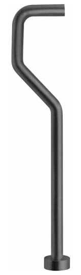Tapwell Xa22 S-gulvrør for Vannlås Ø32mm Svart Matt Tapwell Xa22 S-gulvrør for Vannlås Ø32mm Svart Matt