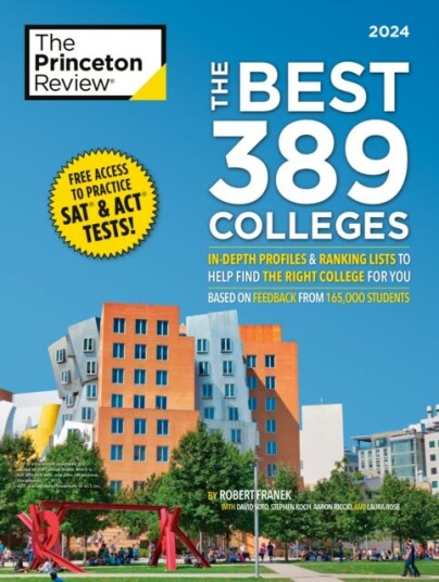 The Best 389 Colleges, 2024 Av The Princeton Review, Robert Franek