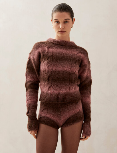 ALOHAS Aspen Green Sweater - Pink - XS