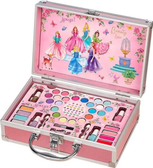 Souza Makeupkuffert til Barn - 6+Ã¥r - 36 Deler