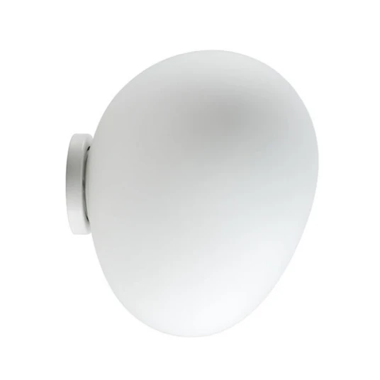 Foscarini   Gregg MIDI vegglampe hvit glass