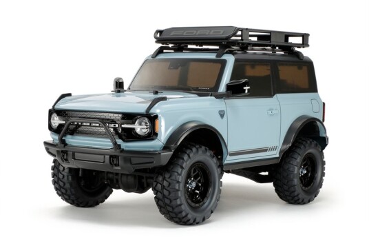 Tamiya 47483 - 1/10 RC Ford Bronco 2021 Blue-Gray CC-02 No ESC