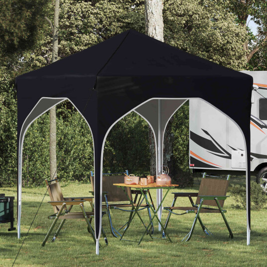  Pop up Festtelt 194 x 194 x 245 cm Antrasitt