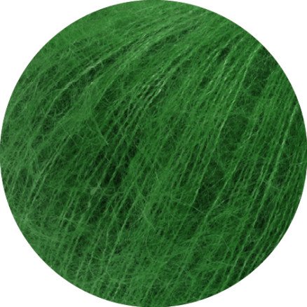 Lana Grossa Silkhair Unicolor 210 Flaske Grønn