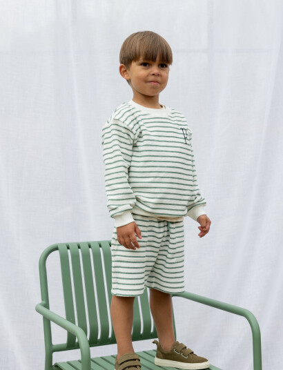 Petit Piao Sweat Shorts Pocket - Green - 80