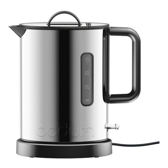 Bodum Ibis 1L Vannkoker i Rustfritt Stål Matt Krom Bodum Ibis 1L Vannkoker i Rustfritt Stål Matt Krom